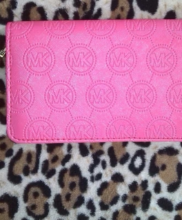 Michael Kors Clutch/Geldbörse *NEU* Pink Monogram 