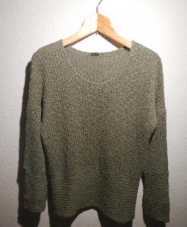 Strickpulli khaki Gr. M