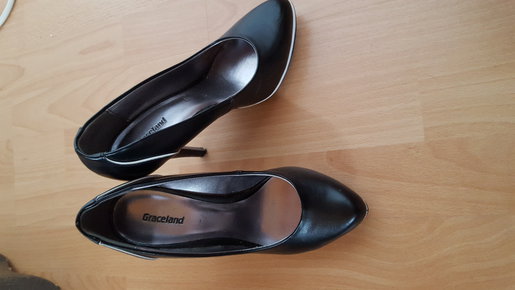 High Heels schwarz 36 elegant Graceland 