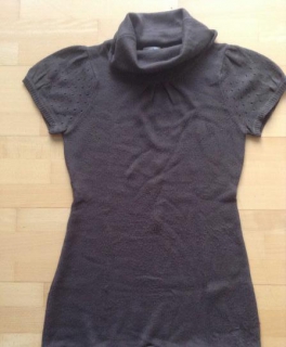 Rollkragen Long-Pullover Gr. M