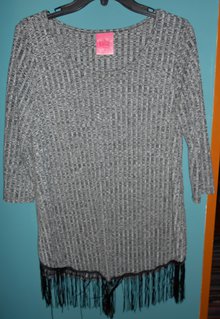 Shirt mit Fransen Umstandsmode