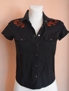 Coole Bluse Hemd Liquor Brand Rockabilly Punk