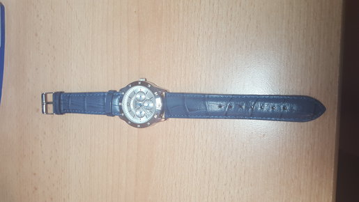 Rivado Uhr mit blauem Band