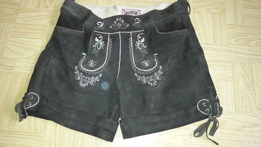 Stockerpoint Lederhose Damen Neu Gr 38 braun Oktoberfest 