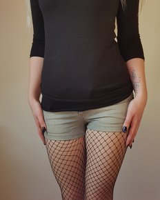 Graue Hotpants , Shorts