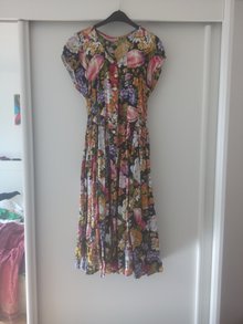 Vintage Blumenkleid