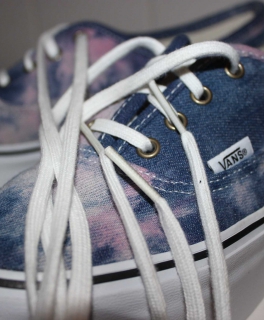 Vans mit Plateau Blogger Hipster Fashion