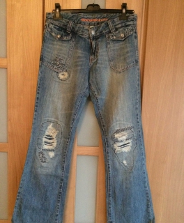 Ausgefallene Jeans in Größe 38