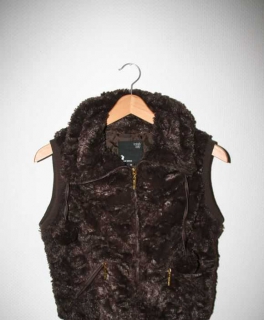 Kunstfellweste Braun Tally Weijl