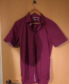 Lila Hemd C&A Angelo Litrico