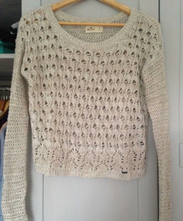 Hollister Pullover Beige