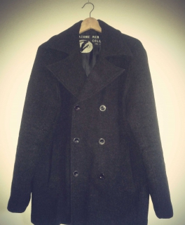 Schöner zweireihiger Herren-Mantel Trenchcoat