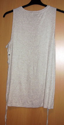 Shirt Clockhouse Ärmellos beige GrXL