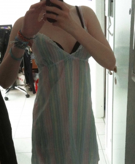 Süßes Nacht kleid / babydoll mit Spitze