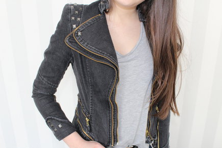Blogger Bikerjacke von Lookbookstore