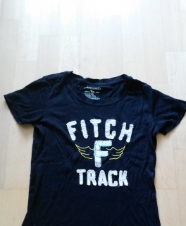 Schwarzes T-Shirt von Abercrombie & Fitch