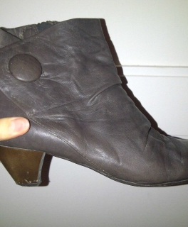 Clarks Ankle Boots Stiefeletten mauve