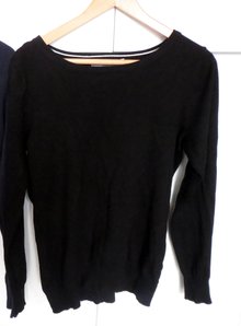 Pullover C&A Gr M 38 schwarz Strick Damen 
