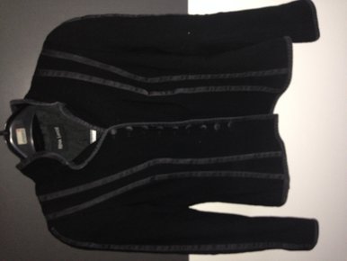 Rena lange Jacke in schwarz