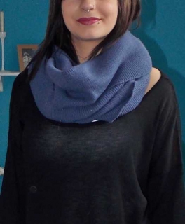 blauer Loopschal H&M