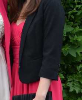 Pinkes Abendkleid von P&C