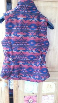 Weste H&M LOGG S M 36 38 Azteken Indianer Hippie 