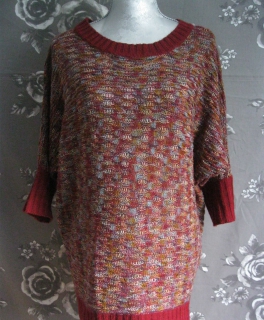 Only Strickkleid wunderschöne Herbstfarben Gr. S