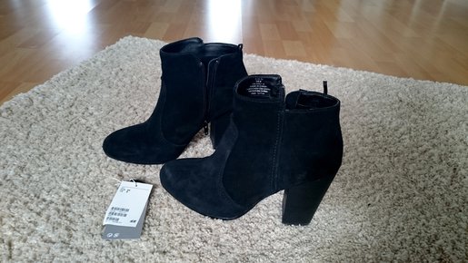 Wildleder Stiefeletten von H&M Premium - ECHTLEDER
