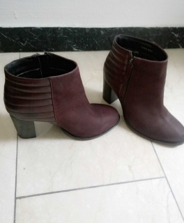 Bordeaux Stiefeletten New look inspire