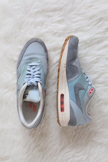 Nike Air Max One hellblau weiß orangerosa 41