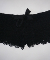 Häckelshorts Shorts Gr. XL schwarz NEU