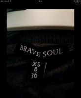 Brave Soul lang gefütterte Jacke 