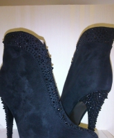 Sexy High Heels Stiefeletten Stacheln versch. Gr, einfach Fragen