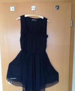 Silvesterkleid Das kleine Schwarze Abendkleid Ballkleid Cocktailkleid kurz Chiffon von Nümph