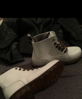 Boots wie doc Martens weiß 39