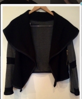 Wasserfall Poncho Jacke 