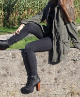 Review Jacke Parka M khaki grün