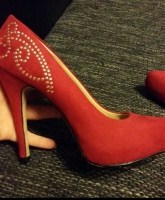 Sexy Rote High Heels NEU