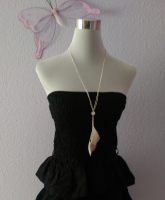 schwarzes Volantkleid Gr 36-.40 tragbar