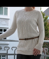 Pullover mango Zopfmuster vintage boho 