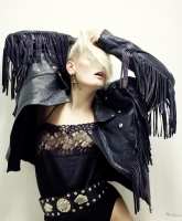 Echt Ledergürtel Vintagezustand Pferdeköpfe