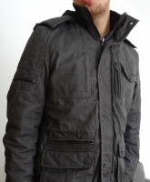[Jack & Jones, M] Graue Herbst-/Winterjacke