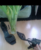 Tamaris Sandaletten Heels echtes Leder
