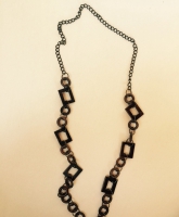 H&M braune Kette holz 