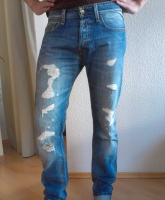 Replay Jennon Herren Jeans destroyed Look Weite 30 Länge 34