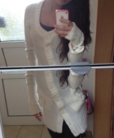 Schöne weiße Strickjacke von TALLYWEIJL