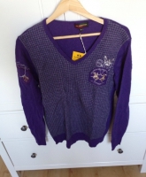 Ungetragener lila la Martina Pullover