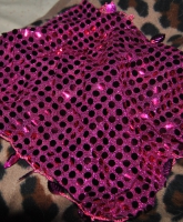 Pinkes türkisches Tanz tuch