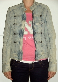 Pimkie Jeansjacke im Military-Look