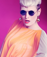 Runde Nickel Sonnebrille